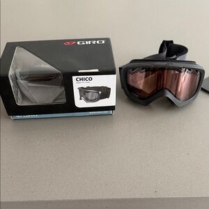 Giro Chico Black and Bronze Ski Goggles